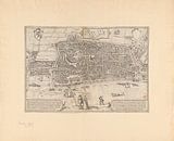 Plattegrond van de stad Utrecht, Frans Hogenberg, 1572 van Historisch Utrecht thumbnail