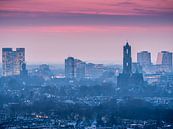 Zonsondergang Skyline Utrecht van Mart Gombert thumbnail