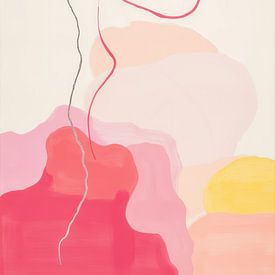 Lines of Light - Modern Abstract Painting for a Stylish Interior. by AVC Art Studio
