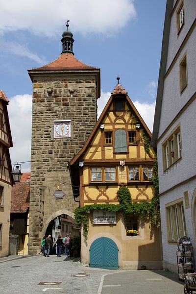 Das Plönlein  Rothenburg ob der Tauber von Christiane Schulze