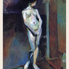 Stehendes Modell – Henri Matisse von Digital Art Studio