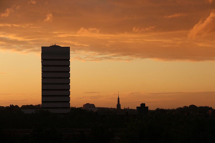 Sunset in Apeldoorn by Silvia Weenink