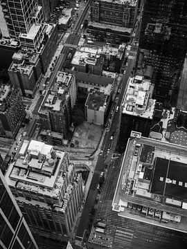 Ansicht von oben auf New York von Raisa Zwart
