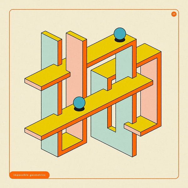 Unmögliche Geometrien 29 von Jazzberry Blue