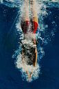 Girl Diving Into Water by Jan Keteleer (JanKé): A Journey Beyond the Canvas thumbnail