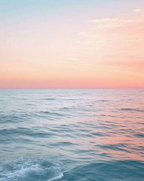 Schönheit des Ozeans von fernlichtsicht