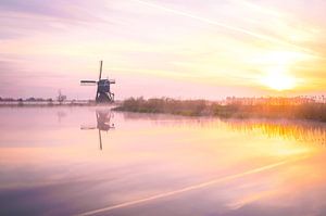Lever de soleil sur le Broekmolen