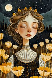 Dreaming girl by haroulita