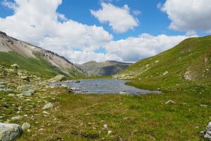 Die majestätische Bergwelt rund um den Piz Rims in Südtirol
