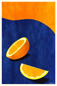 Petit Déjeuner, Deux Oranges by Bo Anderson
