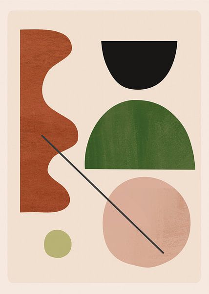 Modern Abstract Minimal Shapes by ThingDesign 