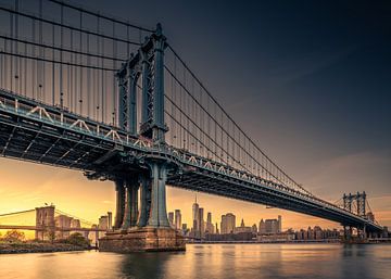 Manhattan-Brücke, New York von Joris Vanbillemont