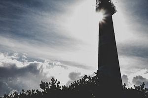 Silhouette Leuchtturm Ameland