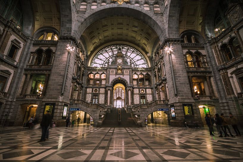 Gare centrale d'Anvers par Wim Brauns