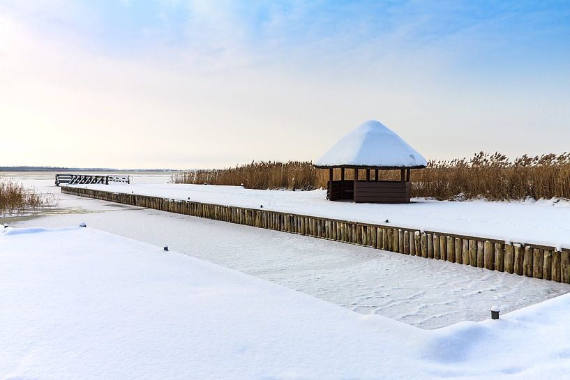 Hafen von Born am Bodden im Winter par Rico Ködder