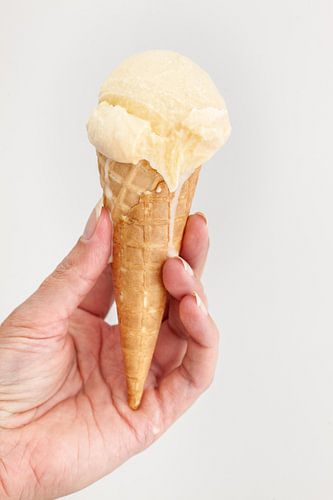 Glace à la lavande
