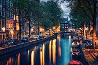 Amsterdam 's avonds van Manjik Pictures thumbnail