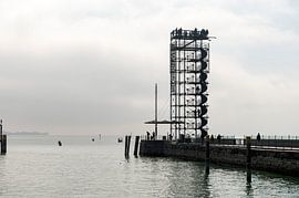 Aussichtsturm Friedrichshafen / Moleturm van Richard Wareham