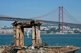 Sailboat on the water near Lisbon by Lensw0rld