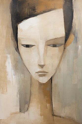 Vrouw abstract