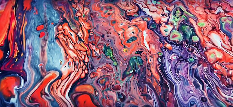 Composition abstraite 598 par Angel Estevez