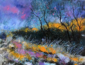 Licht van pol ledent