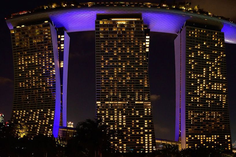 The Marina Bay Sands building by Frank's Awesome Travels
