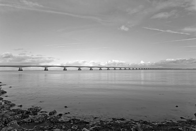 Zeelandbrug, Nederland by Ron Westbroek