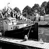 Vianen Utrecht National Tugboat Days Black and White by Hendrik-Jan Kornelis