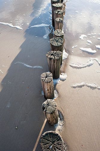 Wellenbrecher in Schoorl aan Zee