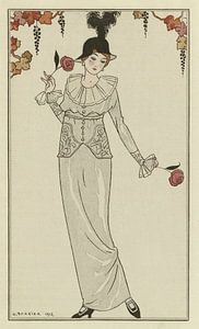 George Barbier – Journal des Dames et des Modes, 1912, Costumes Parisiens, no. 8 (1912)