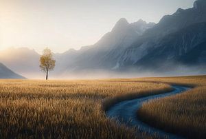 Himmelsberührte Gipfel in den Dolomiten