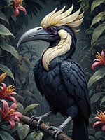 Botanical bird collection - Malabar