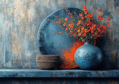 Art floral moderne | Ember Horizon