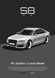 Audi S8 D4 Sedan van Kaminarirace