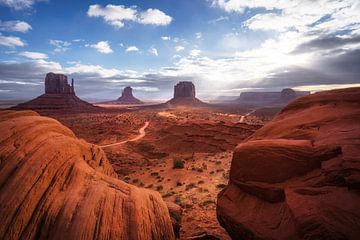 Atemberaubendes Monument Valley von Martin Podt