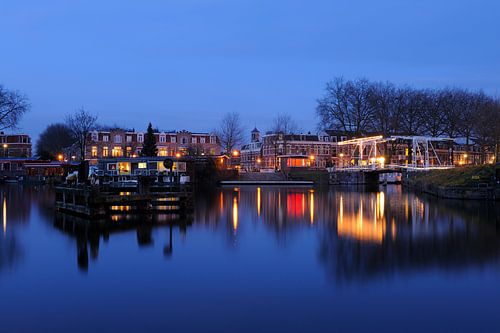 Billitonkade und Leidsekade mit Abel-Tasman-Brücke in Utrecht