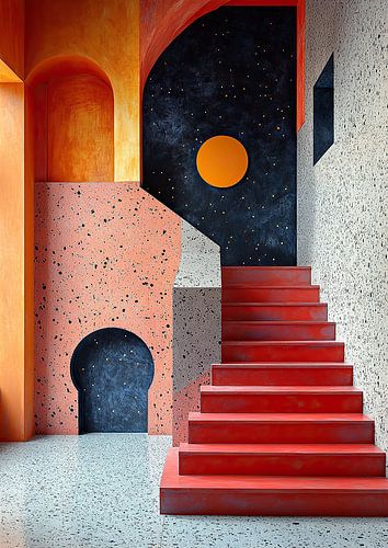 Interieurontwerp Surrealisme Architectuur Ontwerp Meetkunde