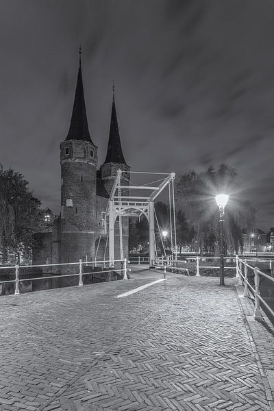 Oostpoort Delft, The Netherlands (B&W) - 1 by Tux Photography