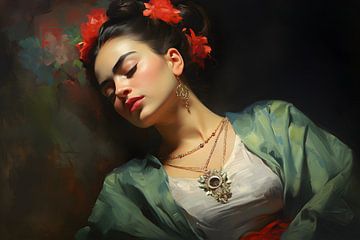 Frida sleeps by Mathias Ulrich