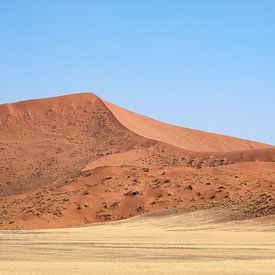 Sossusvlei, minimalistisch landschap van Nicolas Vangansbeke