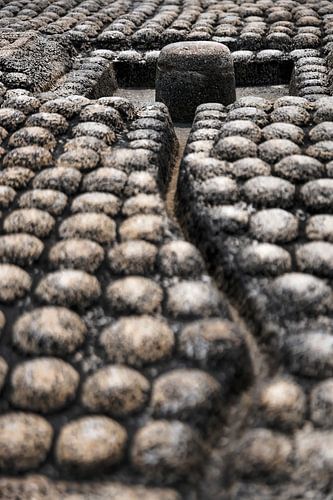 De heilige lingas van Hampi