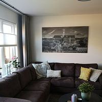 Photo de nos clients: Haarlem par Photo Wall Decoration, sur toile
