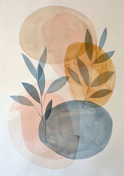Modern kleurrijk kunstwerk van Modern Collection