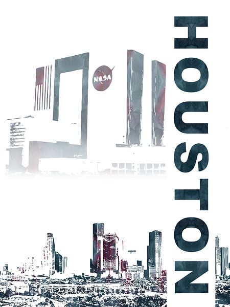 Houston von Printed Artings