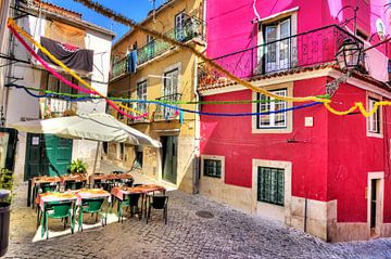 Kleurrijk Lissabon! van Dennis van de Water