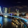 Skyline Rotterdam aan de Maas van Rob van der Teen