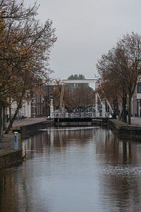 Die schöne alte Zuiderbrug in Meppel an der Heerengracht