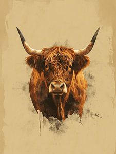 Majestätische Ruhe - Der Highland Lord - Schottischer Hochländer