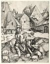 Der verlorene Sohn, Albrecht Dürer von De Canon Miniaturansicht